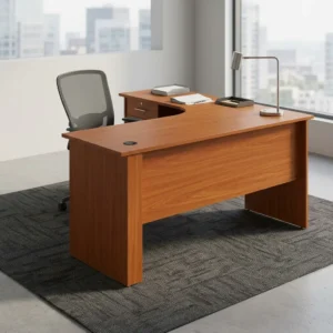 1.2m Curved Office Desk
