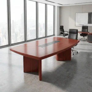 2m Mahogany Boardroom Table