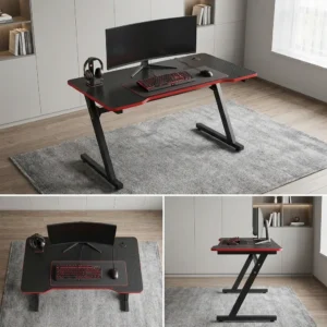 Z Shaped Gaming Table