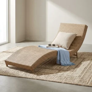 Rattan Outdoor Chaise Lounge