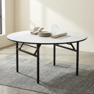 Foldable Round Conference Table