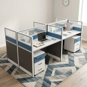 4-Way Modular Office Workstation