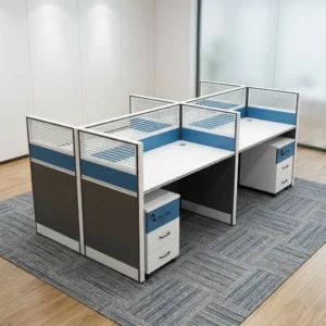 4-Seater Office Workstation